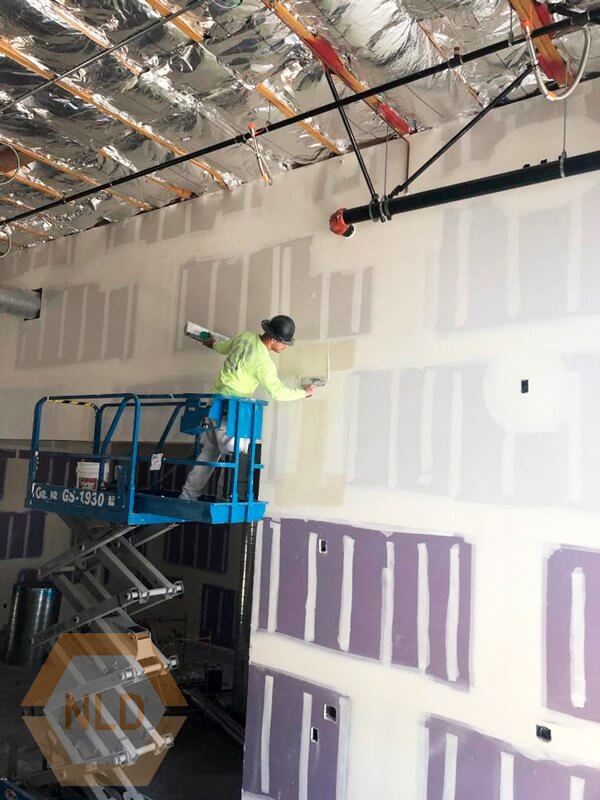 Level 4 drywall finish Commercial Renovation Contractor